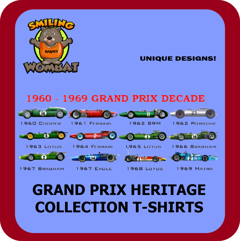 Formula 1 Car - Harvey's Grand Prix Heritage Collection - Smiling Wombat