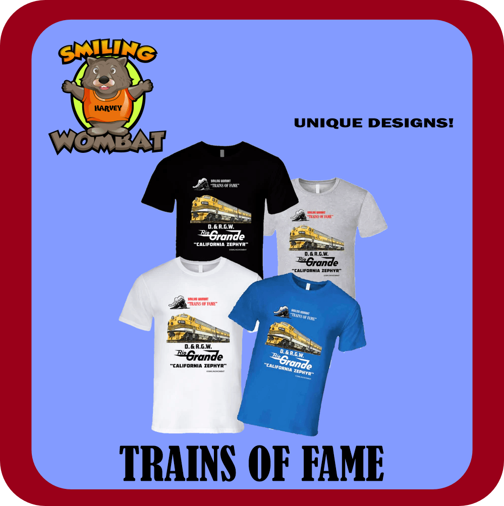 Famous Trains in History-"Trains of Fame" Collection - Smiling Wombat