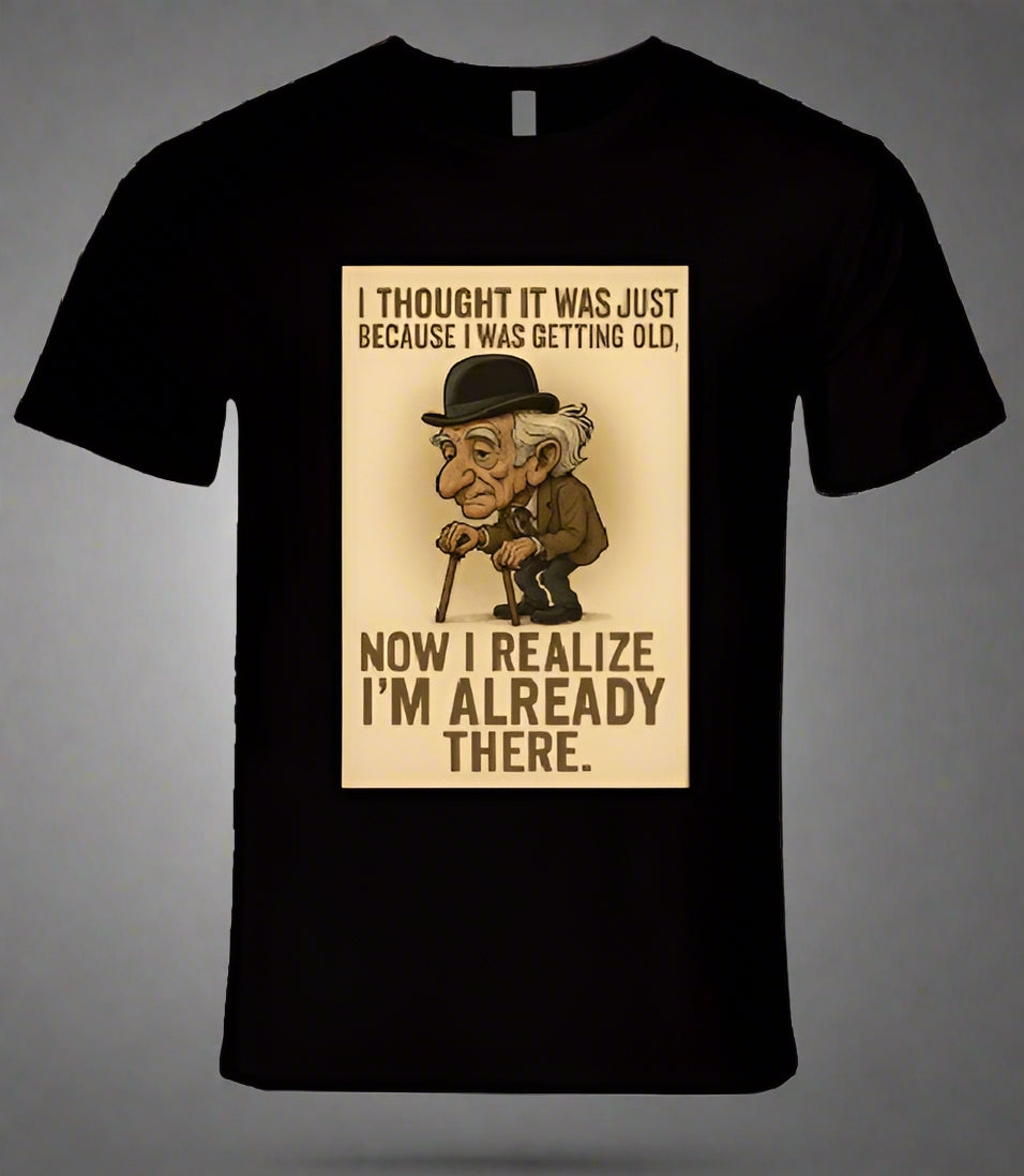 Are You Old? T Shirt T-Shirt Smiling Wombat