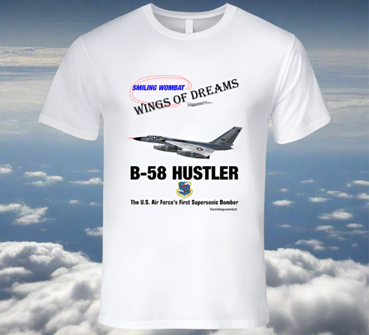 B58 Hustler Bomber - Classic White T-Shirt Collection - Shopify