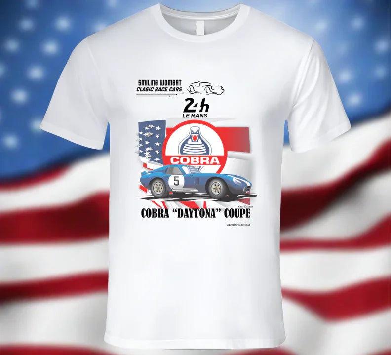 Cobra Daytona Coupe - Classic White Shirt Collection - Shopify