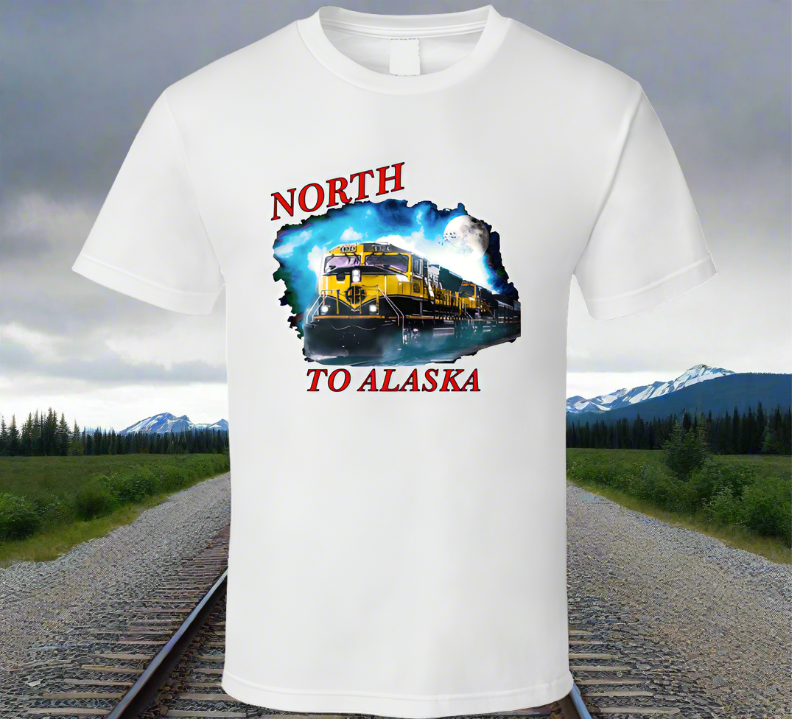 Alaska Railroad Shirt Collection - Smiling Wombat