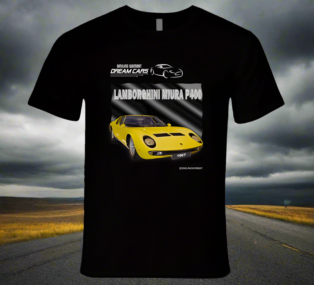 Miura The Worlds First Super Car - T-shirt Collection - Shopify