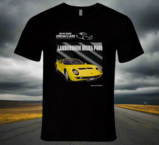 Miura The Worlds First Super Car - T-shirt Collection - Shopify