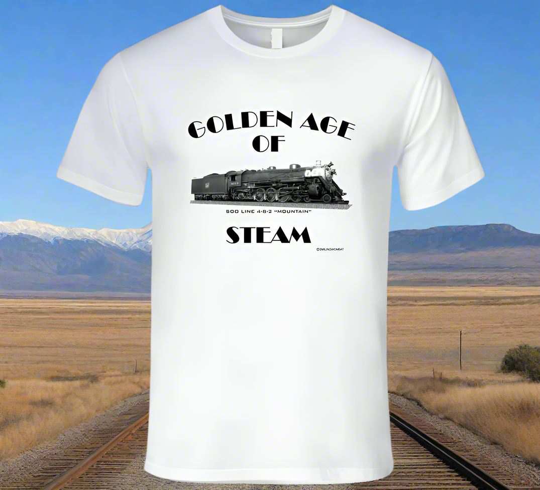 Golden Age of Steam Engines Shirt Collection - Shopify
