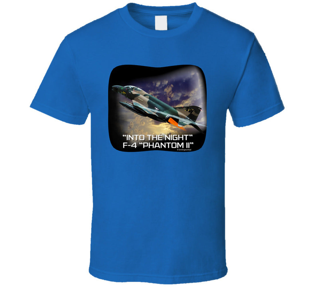 “F-4 Phantom II night flight graphic T-shirt”