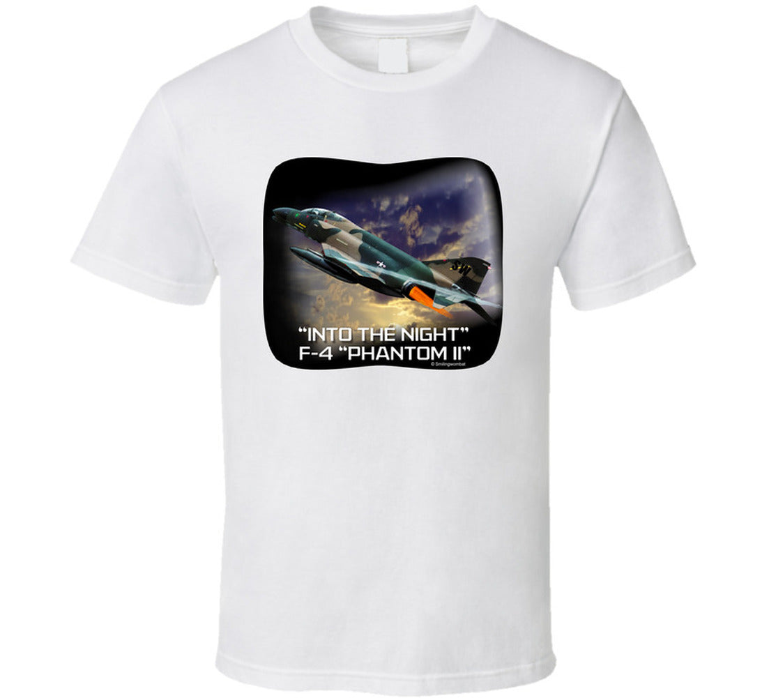 “F-4 Phantom II night flight graphic T-shirt”