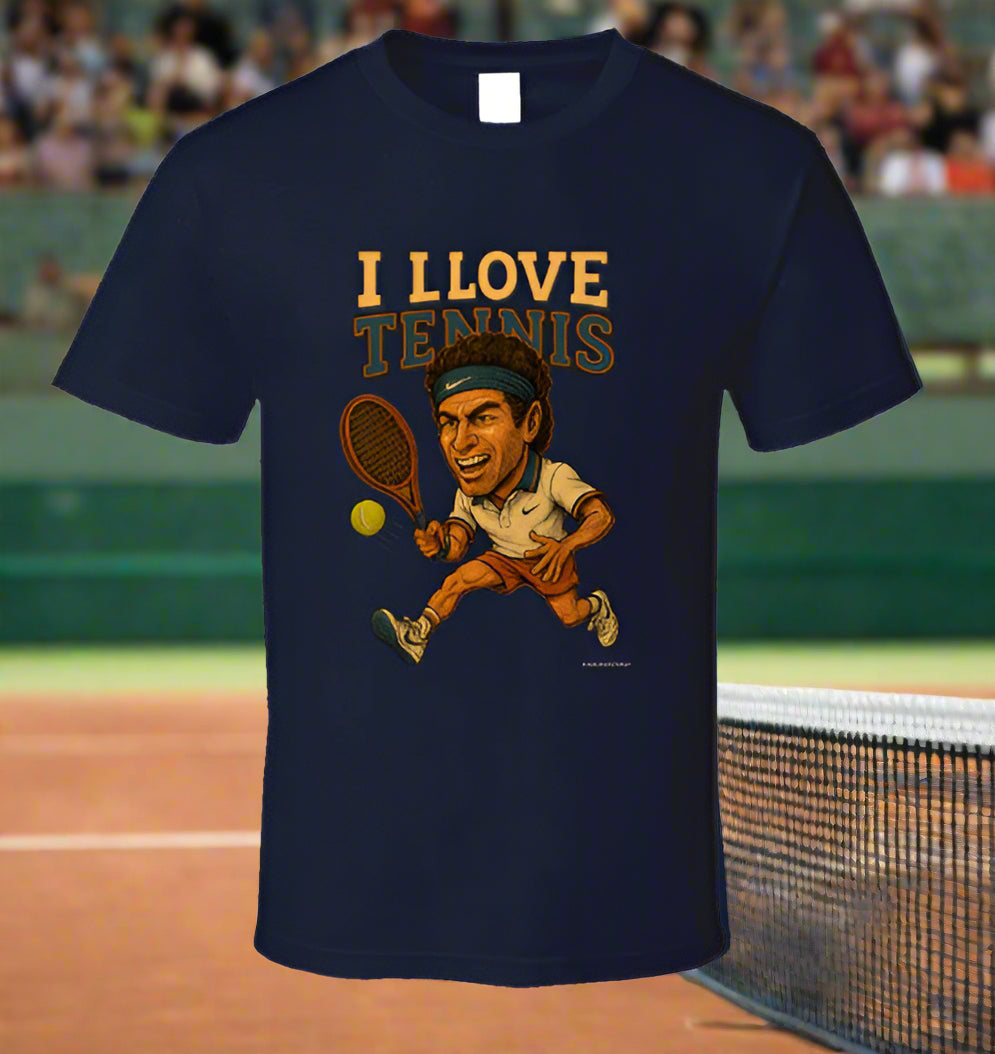 I Love Tennis Shirt Collection - Shopify