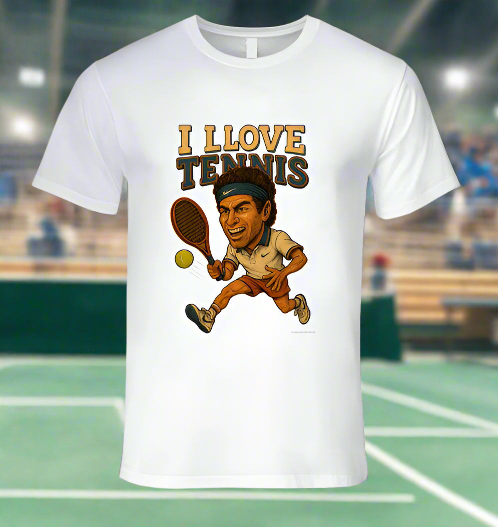 I Love Tennis Shirt Collection - Shopify