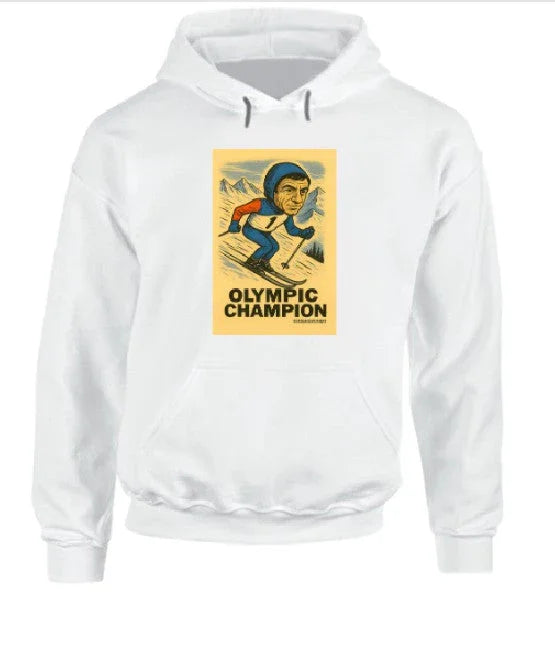 Olympic Ski Champion T Shirt T-Shirt Smiling Wombat