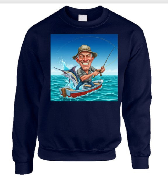 Mike The Fisherman T Shirt T-Shirt Smiling Wombat