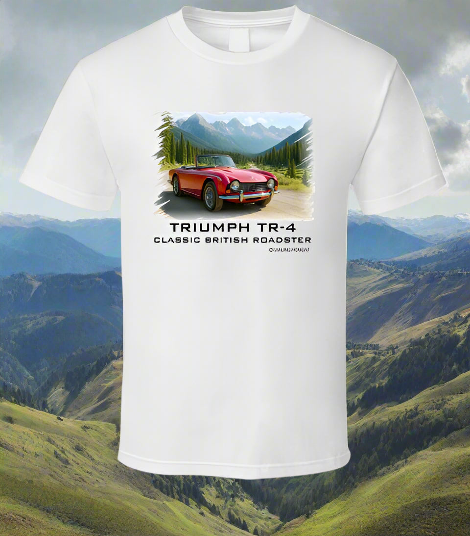 Triumph TR-4 Classic British Roadster Shirt Collection - Shopify