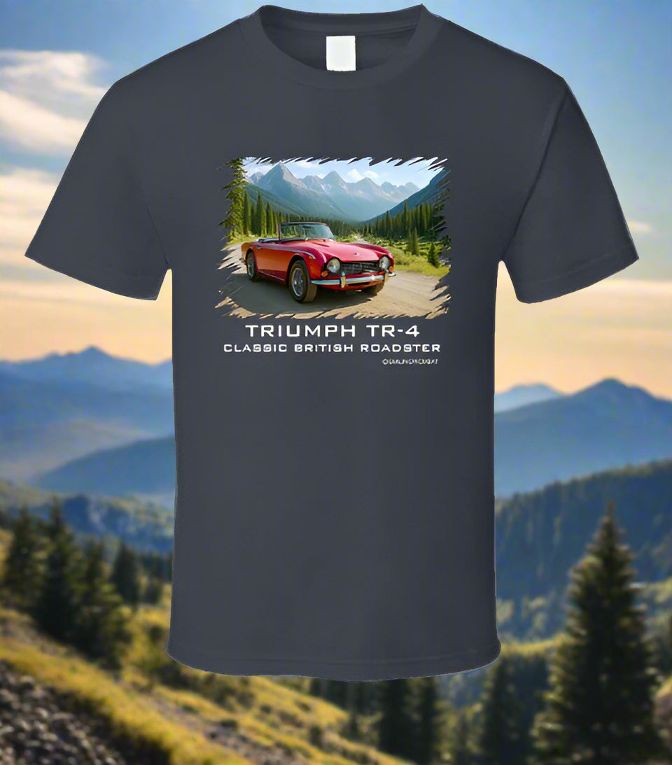 Triumph TR-4 Classic British Roadster Shirt Collection - Shopify