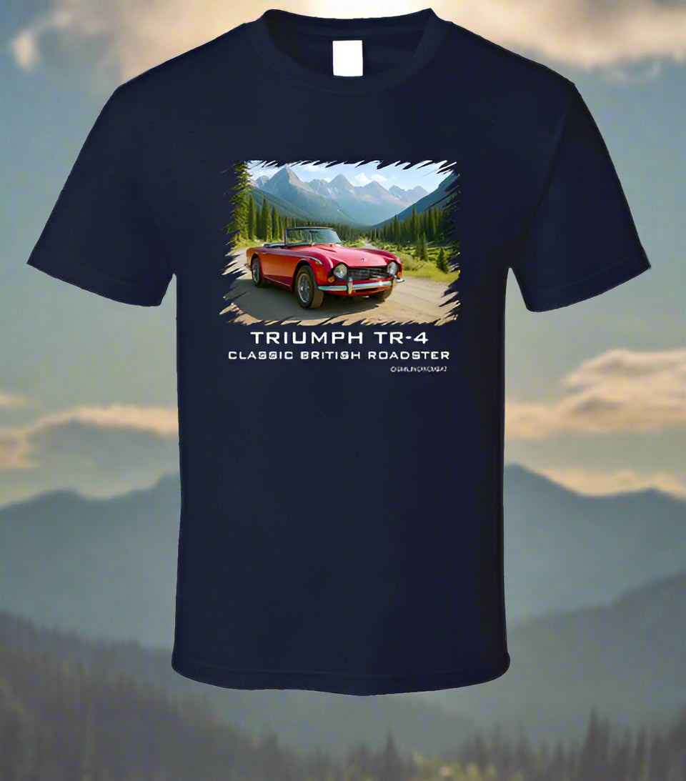 Triumph TR-4 Classic British Roadster Shirt Collection - Shopify