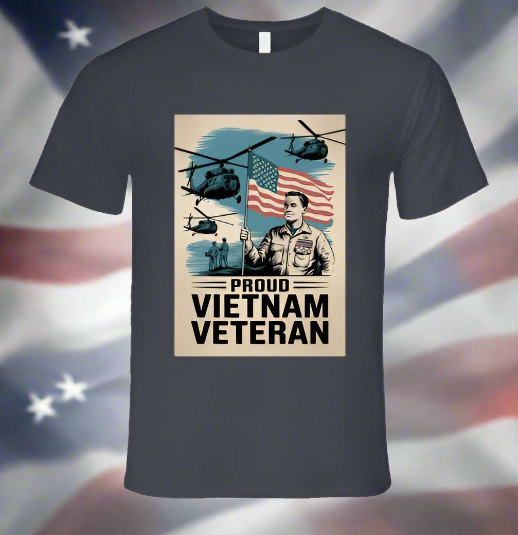 Proud Vietnam Veteran Shirt Collection - Shopify
