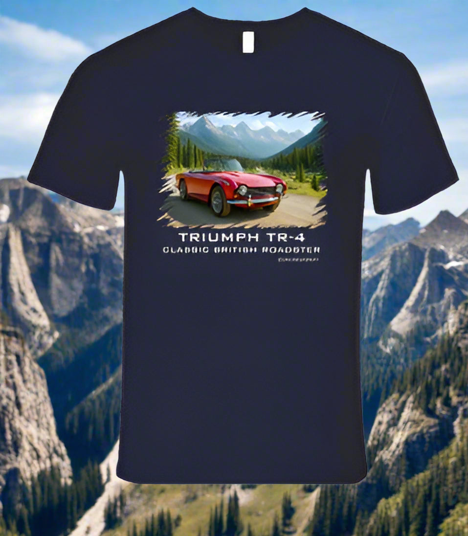 Triumph TR-4 Classic British Roadster Shirt Collection - Shopify