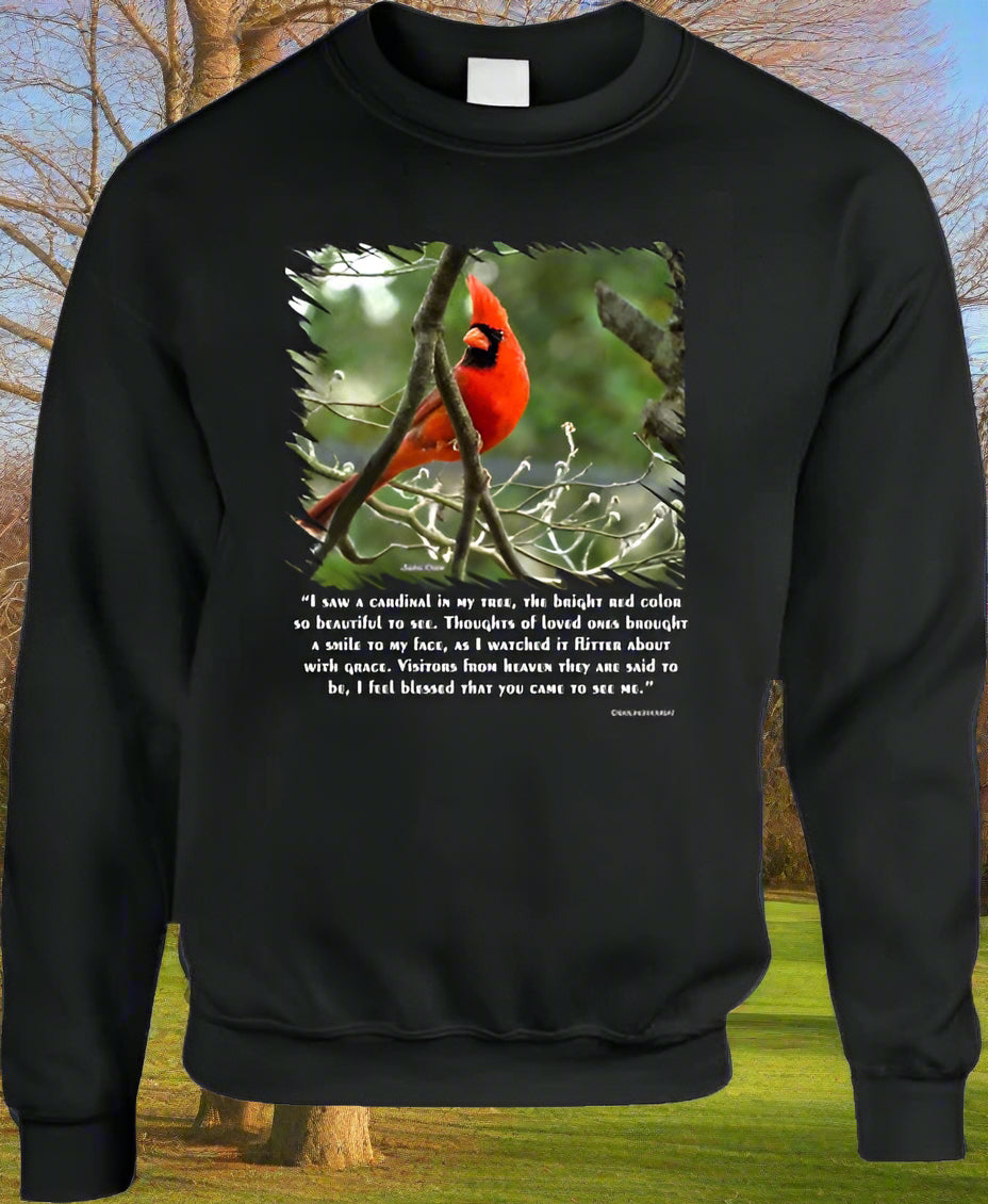 Red Cardinal Shirt Collection - Smiling Wombat