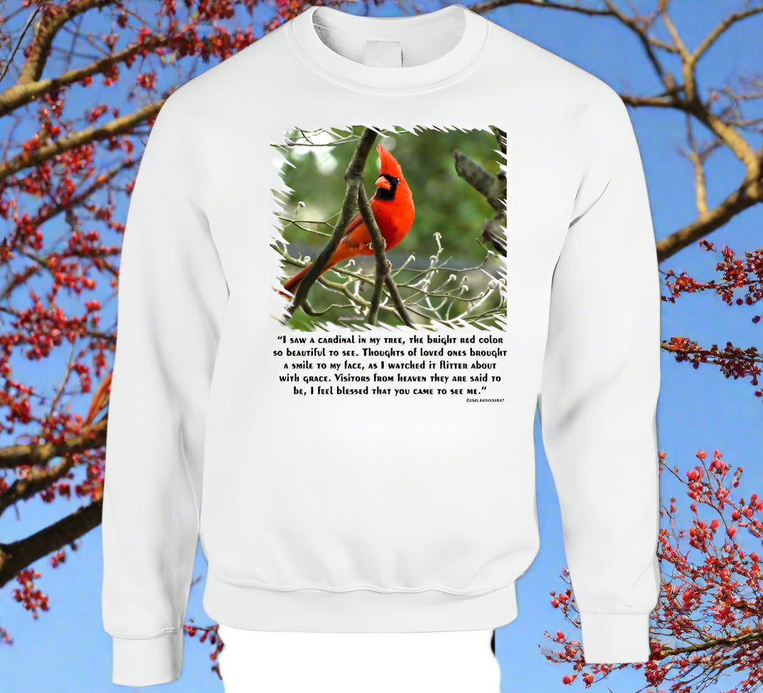 Red Cardinal Shirt Collection - Smiling Wombat