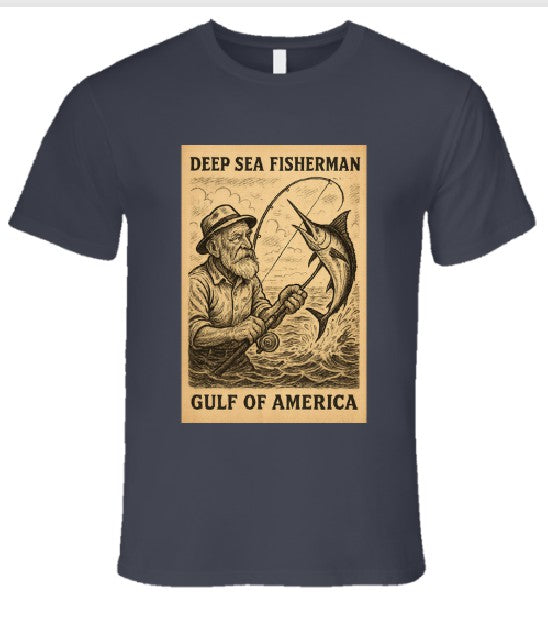 Fisherman T Shirt T-Shirt Smiling Wombat