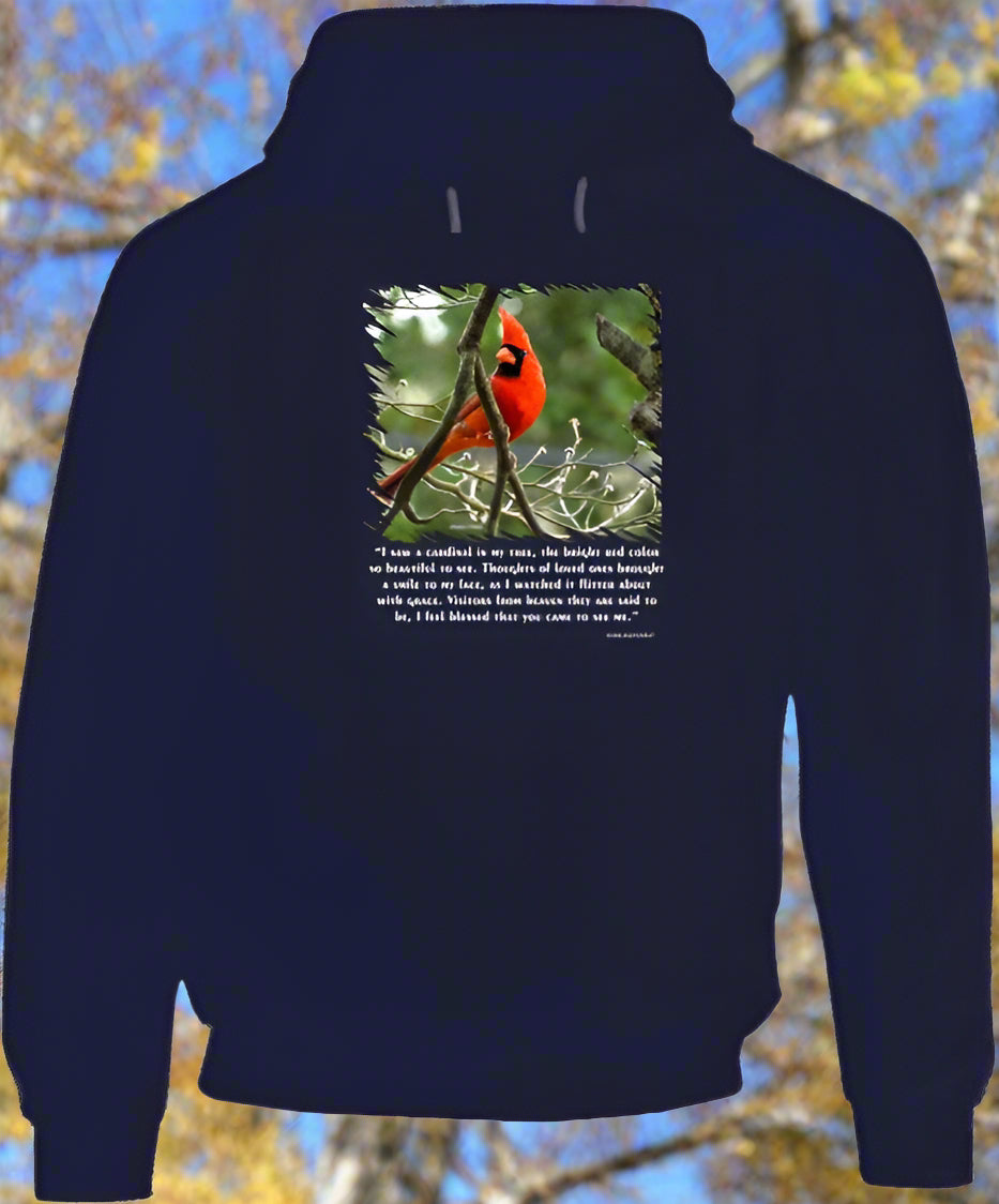 Red Cardinal Shirt Collection - Smiling Wombat