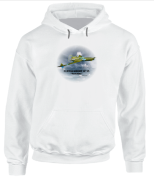 Curtiss-Wright XP 55 "Ascender" Aircraft Shirt Collection T-Shirt Smiling Wombat