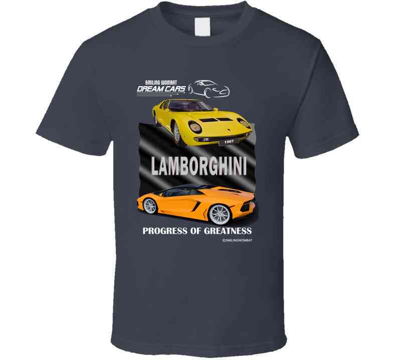 Lambo 2 Black T Shirt T-Shirt Smiling Wombat