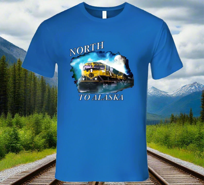 Alaska Railroad Shirt Collection - Smiling Wombat