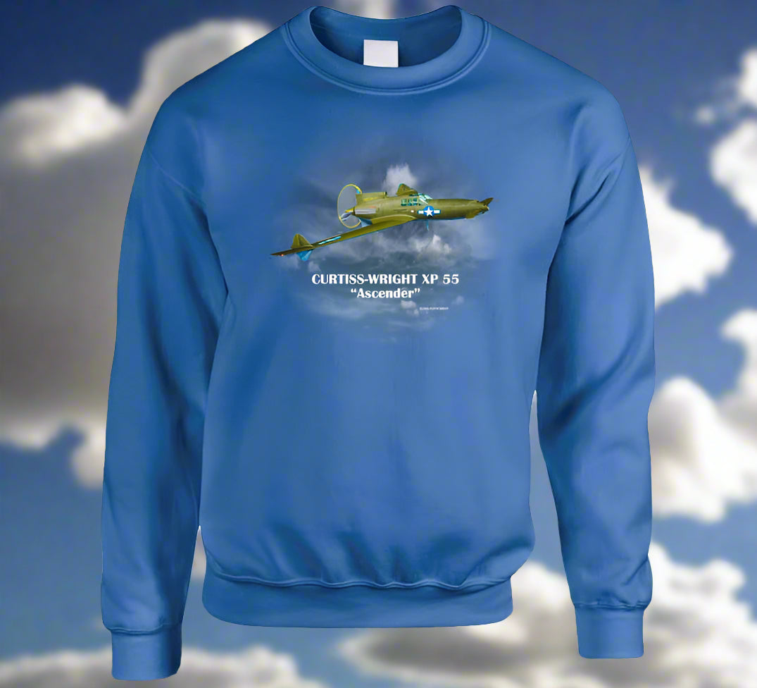 Curtiss-Wright XP 55 "Ascender" Aircraft Shirt Collection - Shopify