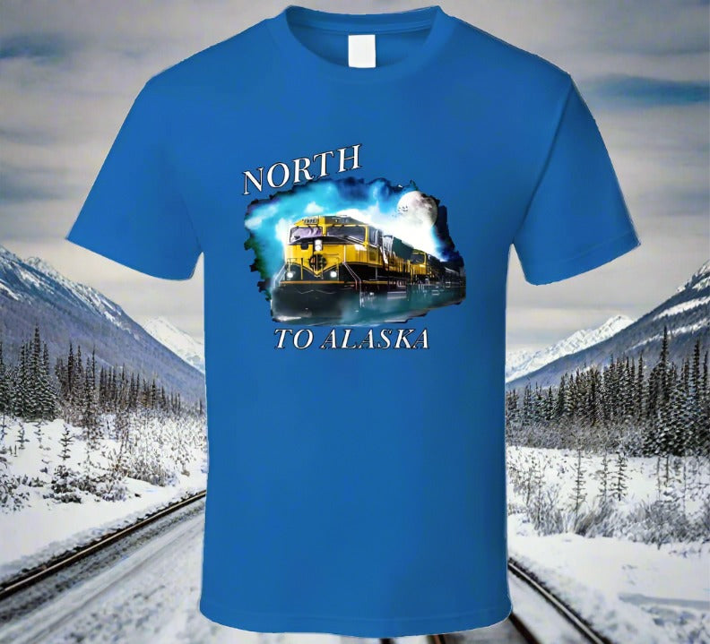Alaska Railroad Shirt Collection - Smiling Wombat