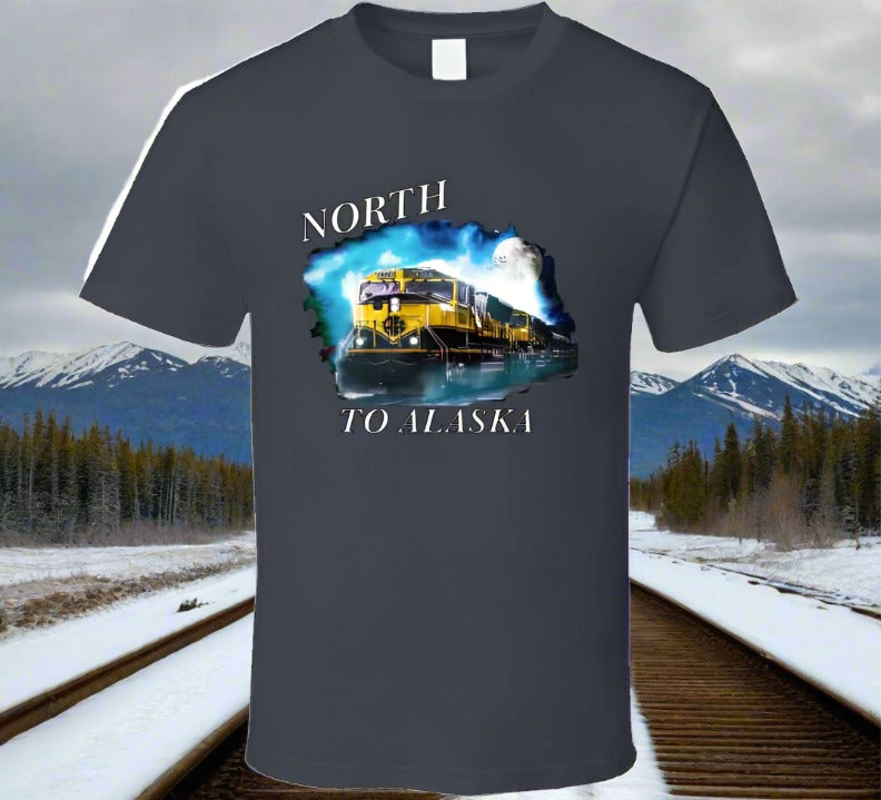 Alaska Railroad Shirt Collection - Smiling Wombat