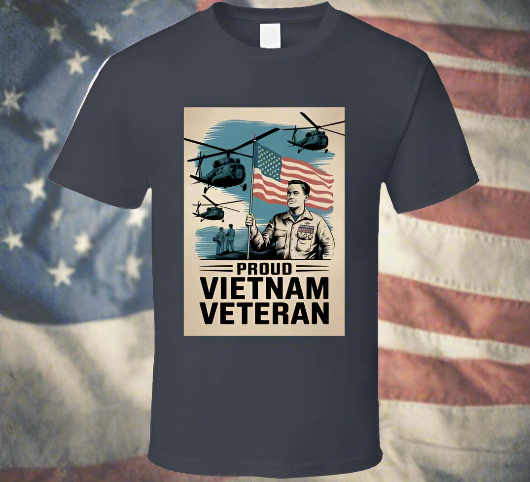 Proud Vietnam Veteran Shirt Collection - Shopify