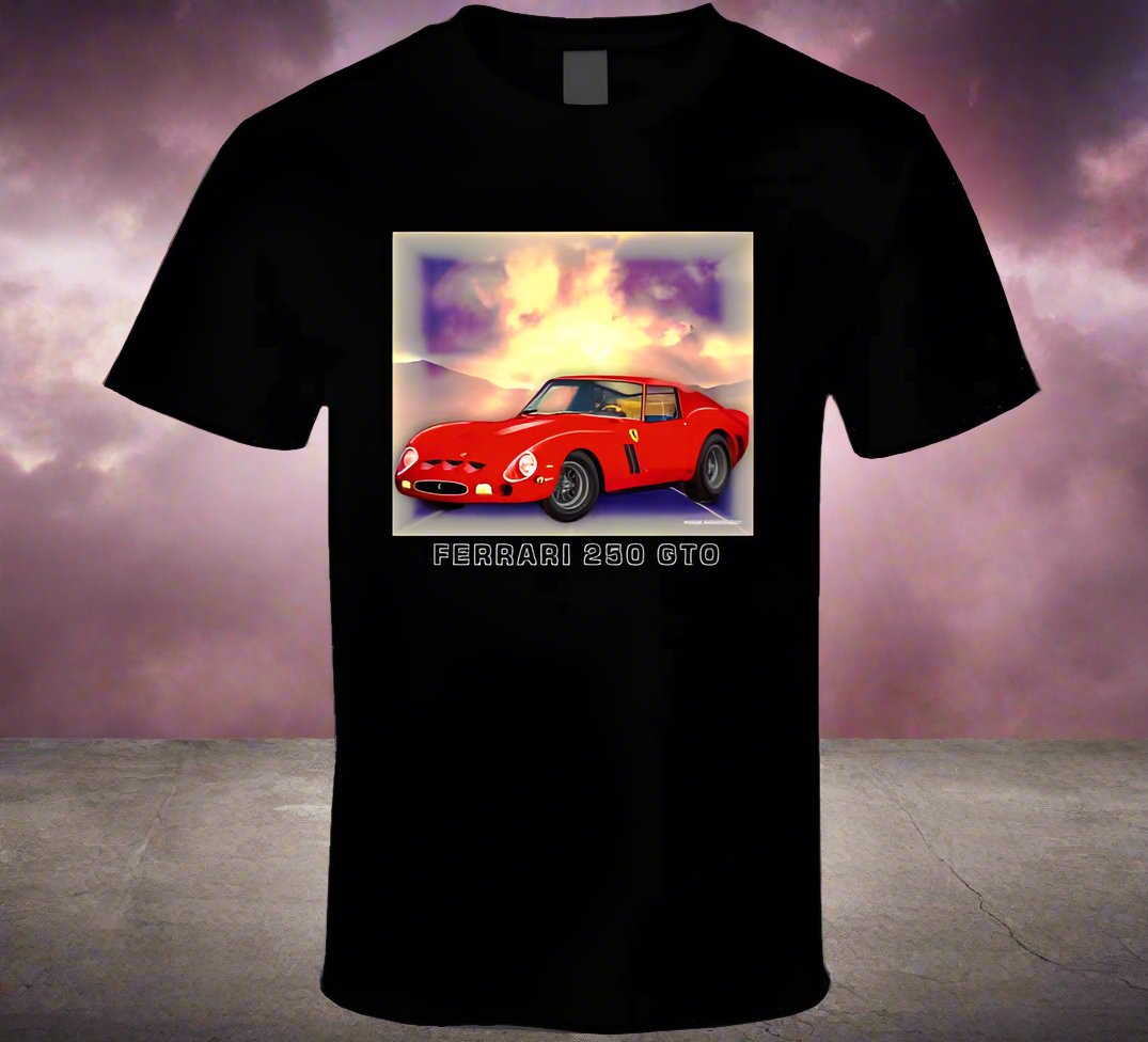 Ferrari GTO Sports Car Shirt Collection - Shopify