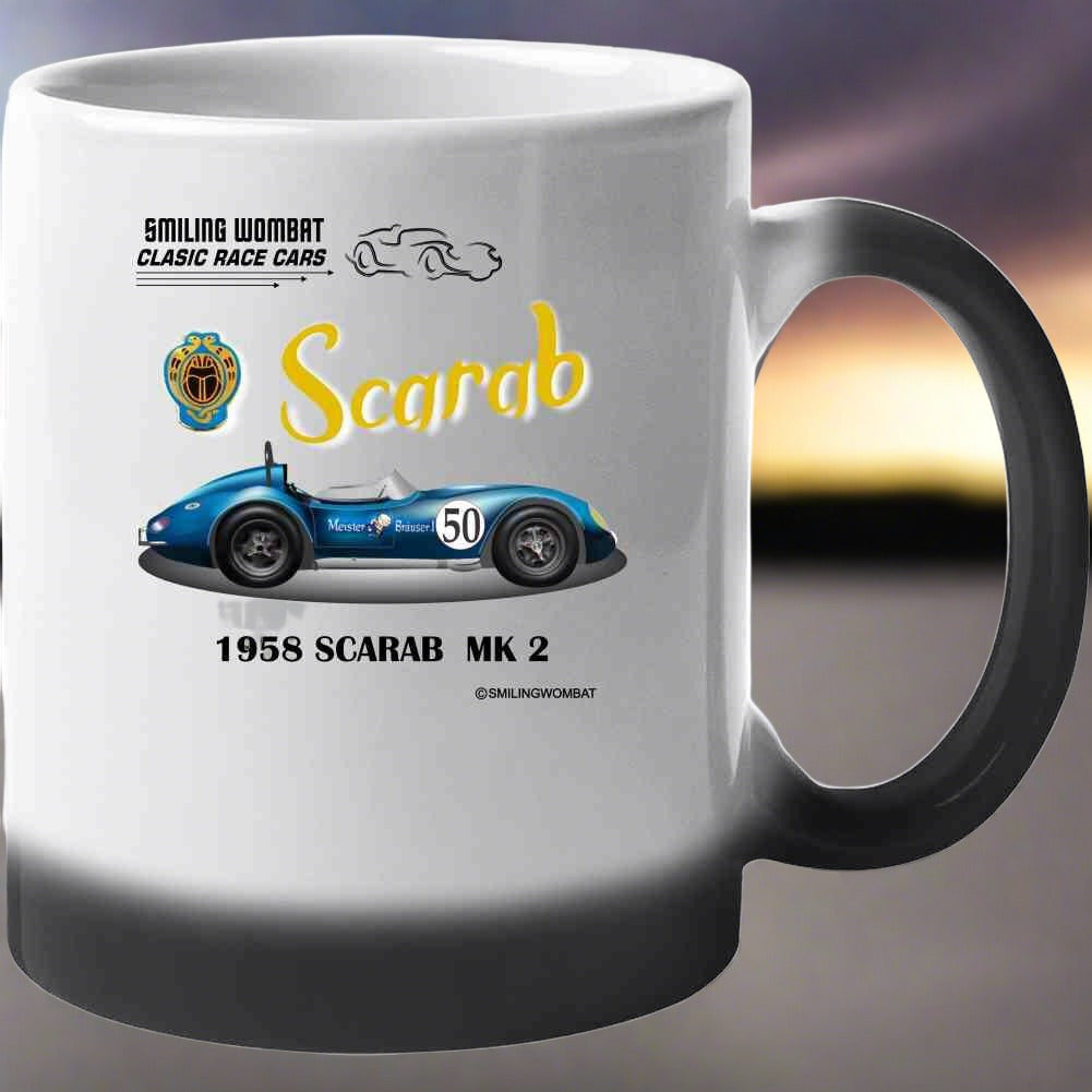 Reventlow Scarab Sports Racer Mug Collection from Smiling Wombat - Smiling Wombat
