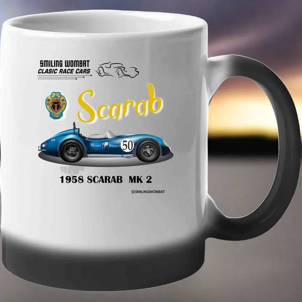 Reventlow Scarab Sports Racer Mug Collection from Smiling Wombat - Shopify