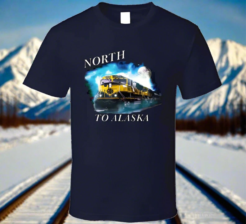 Alaska Railroad Shirt Collection - Smiling Wombat