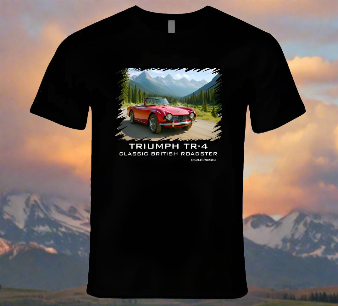 Triumph TR-4 Classic British Roadster Shirt Collection - Shopify