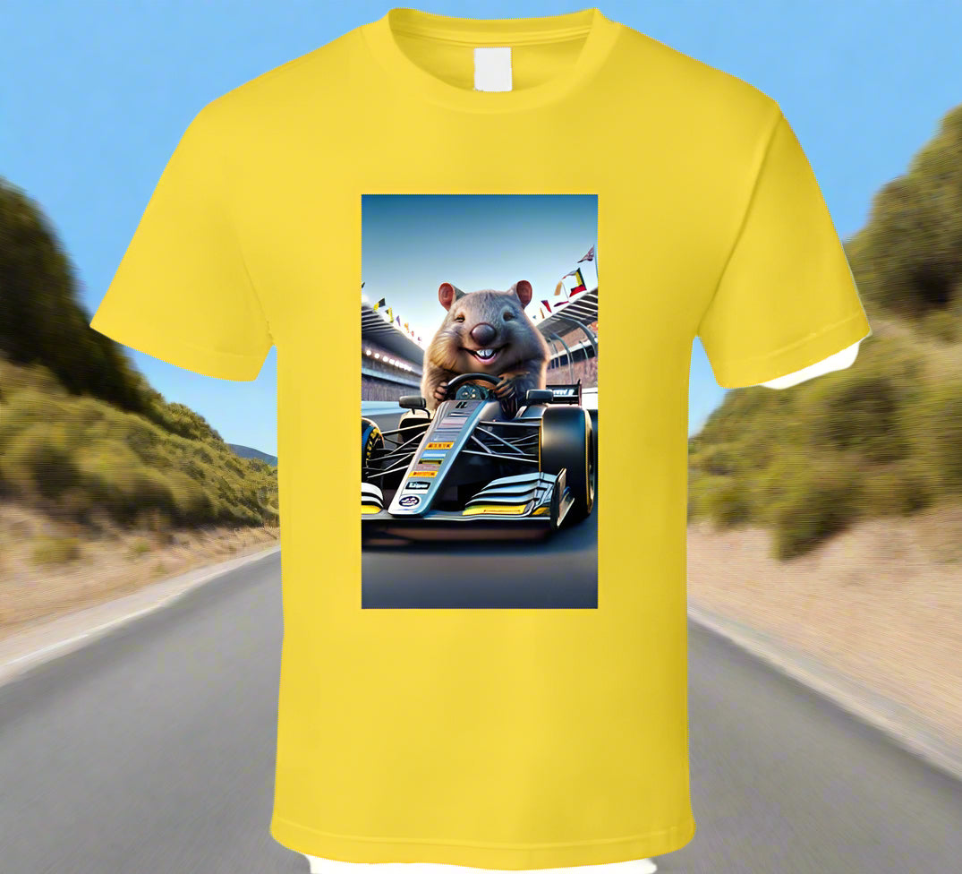 Harvey Junior the "Smiling Wombat" Wins the Wombat Grand Prix - Shirt Collection - Shopify