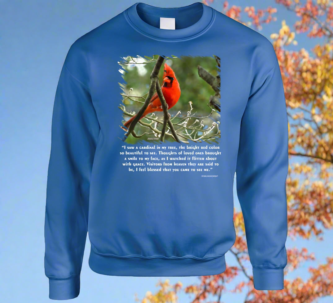 Red Cardinal Shirt Collection - Smiling Wombat