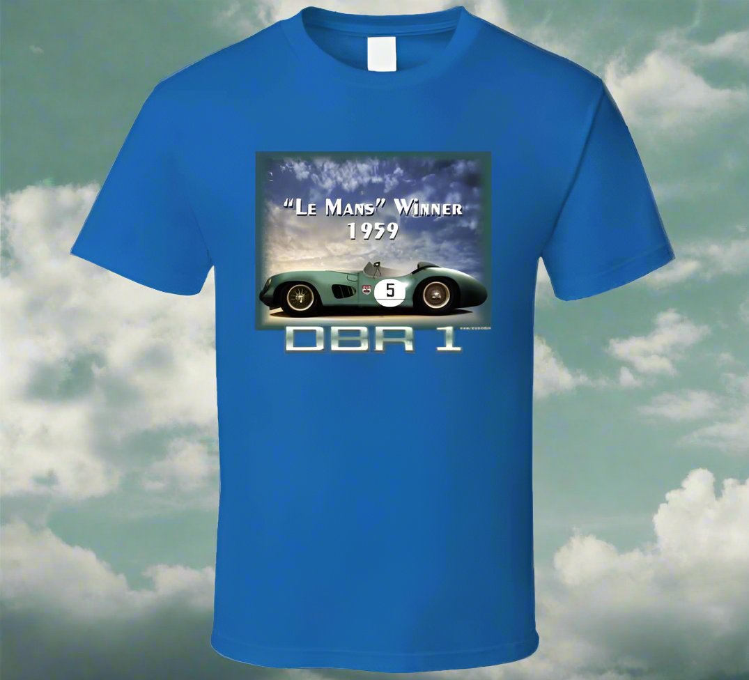 DBR1 1959 Le Mans Winner Shirt Collection - Smiling Wombat