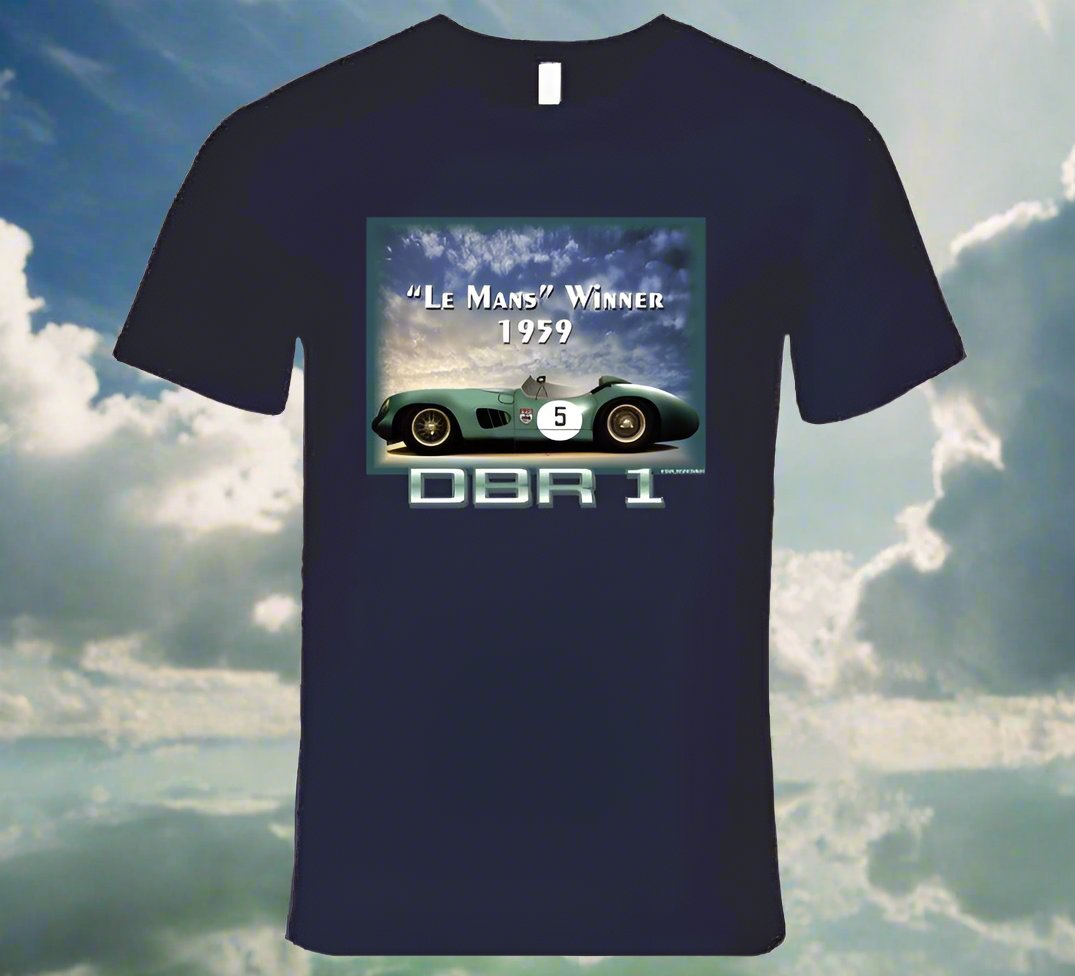 DBR1 1959 Le Mans Winner Shirt Collection - Smiling Wombat