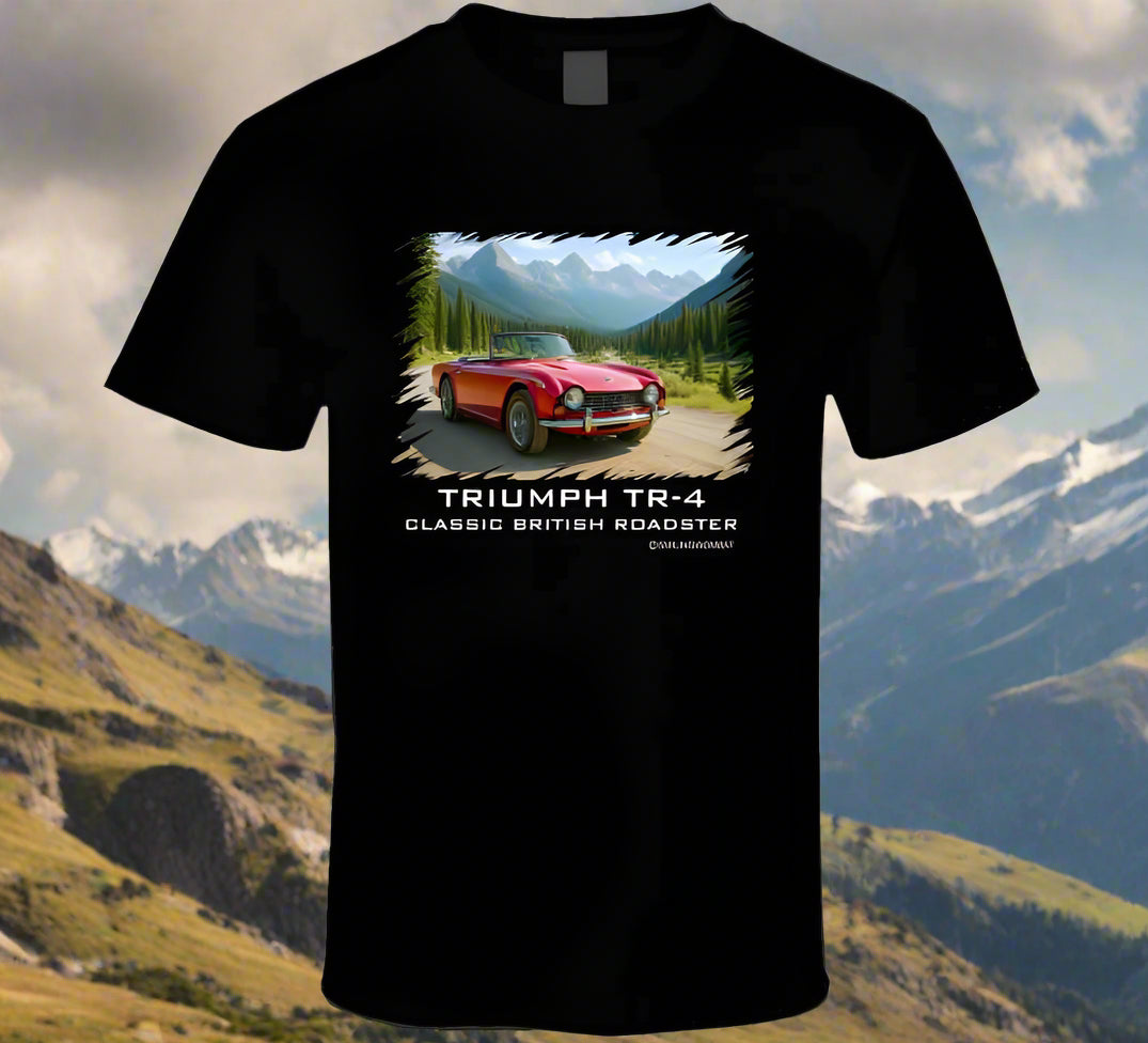 Triumph TR-4 Classic British Roadster Shirt Collection - Shopify
