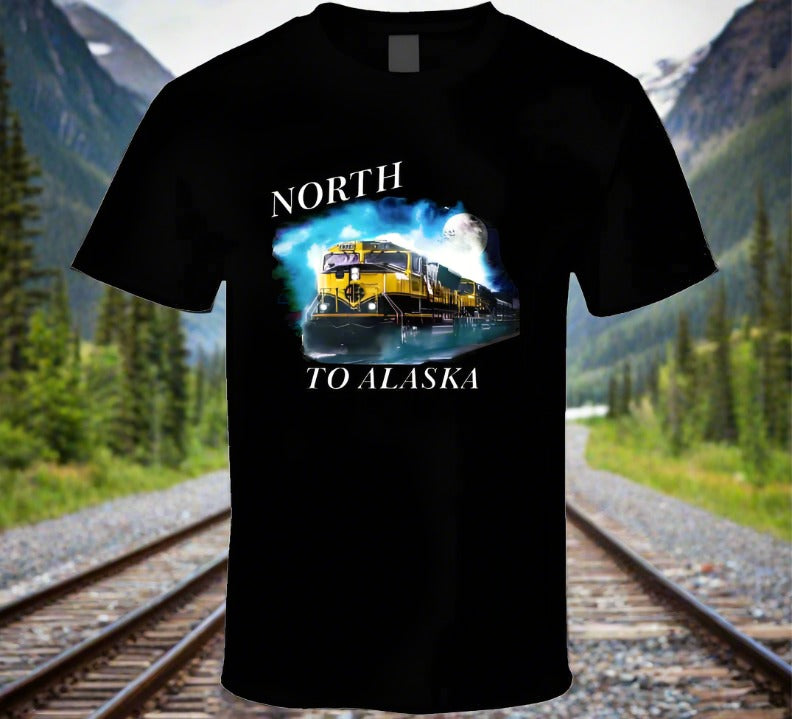 Alaska Railroad Shirt Collection - Smiling Wombat