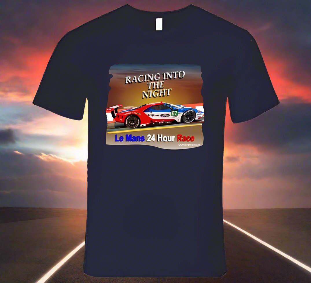 Racing Into the Night Shirt Collection - Smiling Wombat