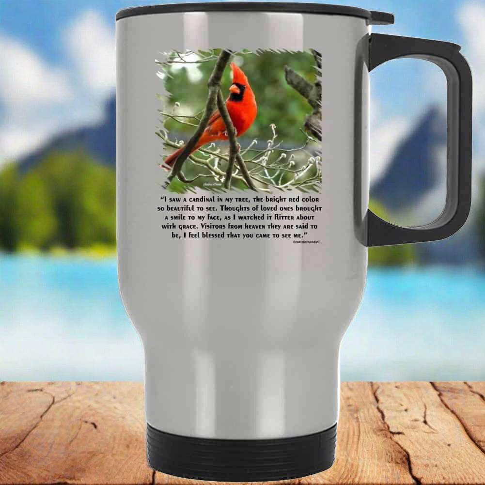 Red Cardinal Mug Collection - Smiling Wombat