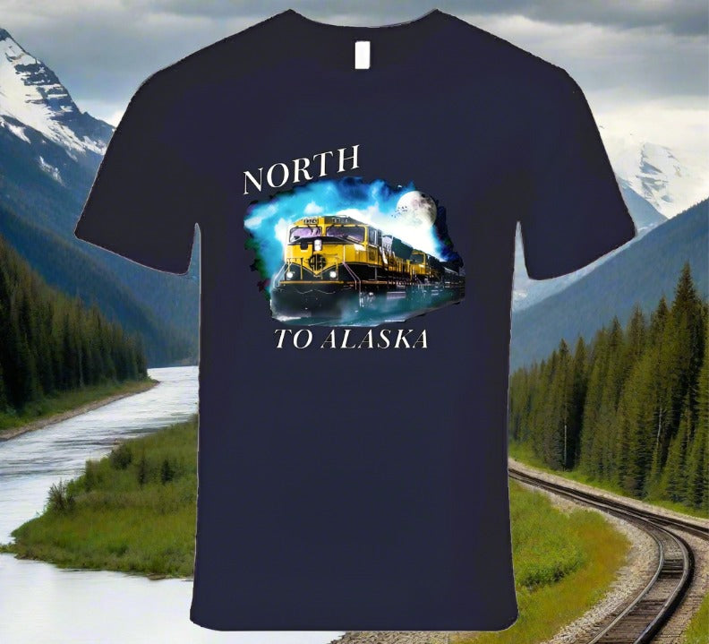 Alaska Railroad Shirt Collection - Smiling Wombat