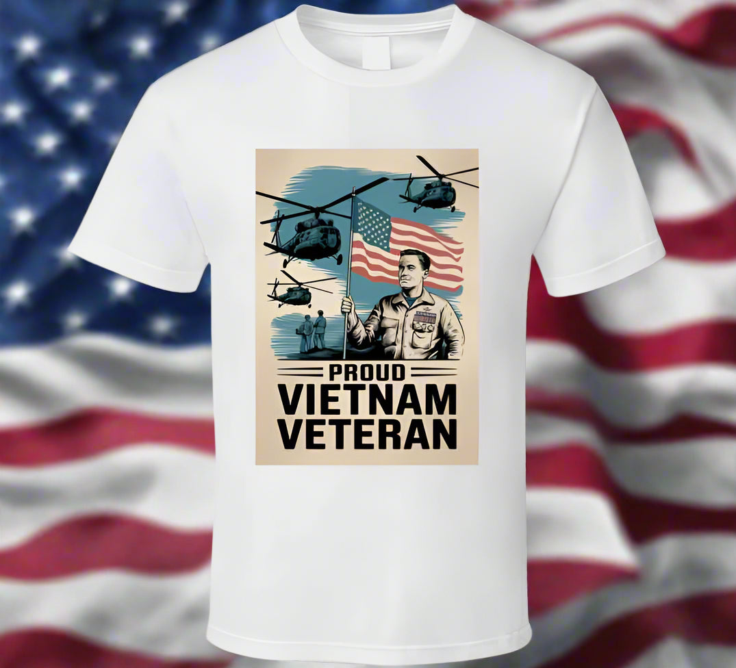 Proud Vietnam Veteran Shirt Collection - Shopify