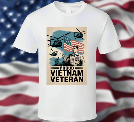 Proud Vietnam Veteran Shirt Collection - Shopify