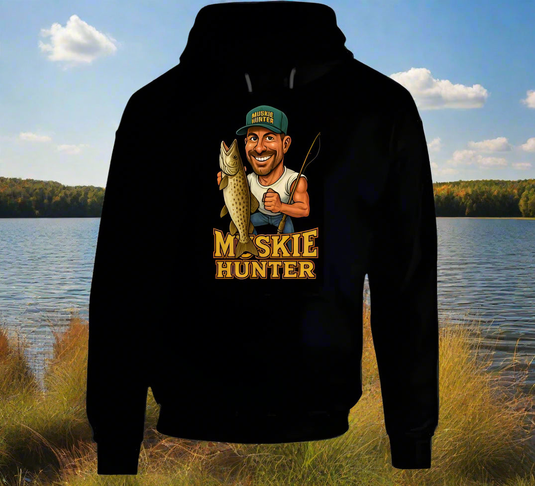 Muskie Hunter Vintage Retro Caricature Shirt Collection - Shopify