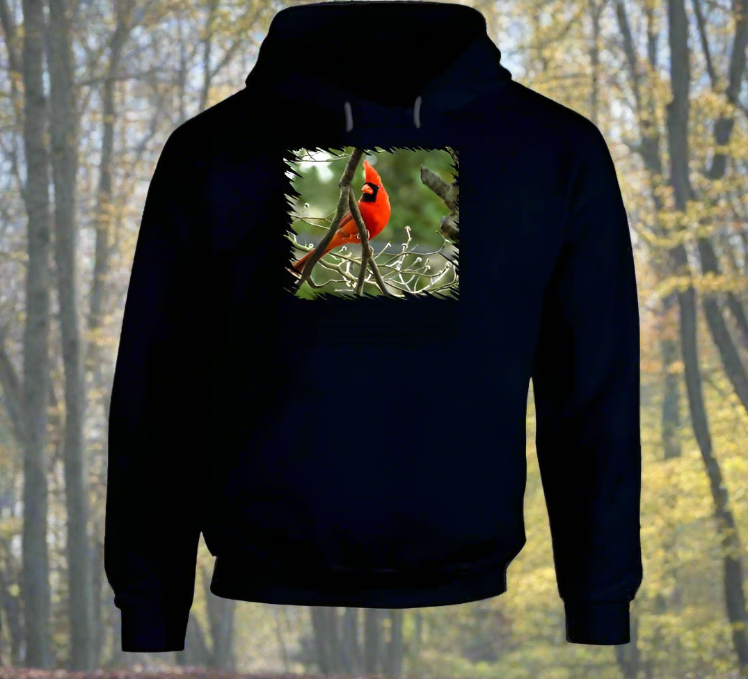Red Cardinal Shirt Collection - Smiling Wombat