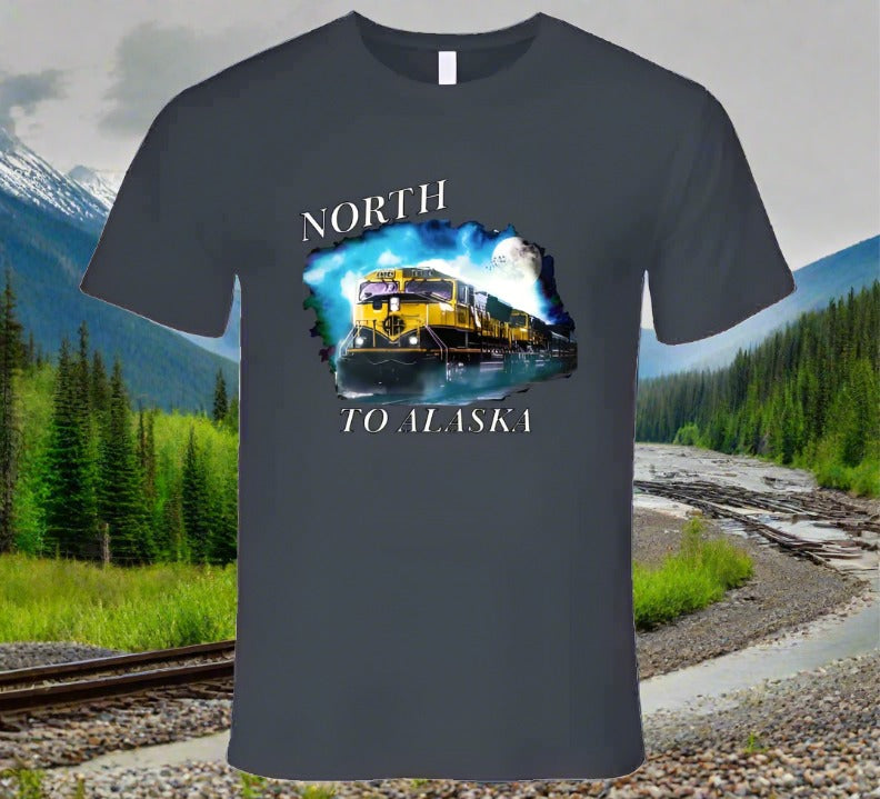 Alaska Railroad Shirt Collection - Smiling Wombat